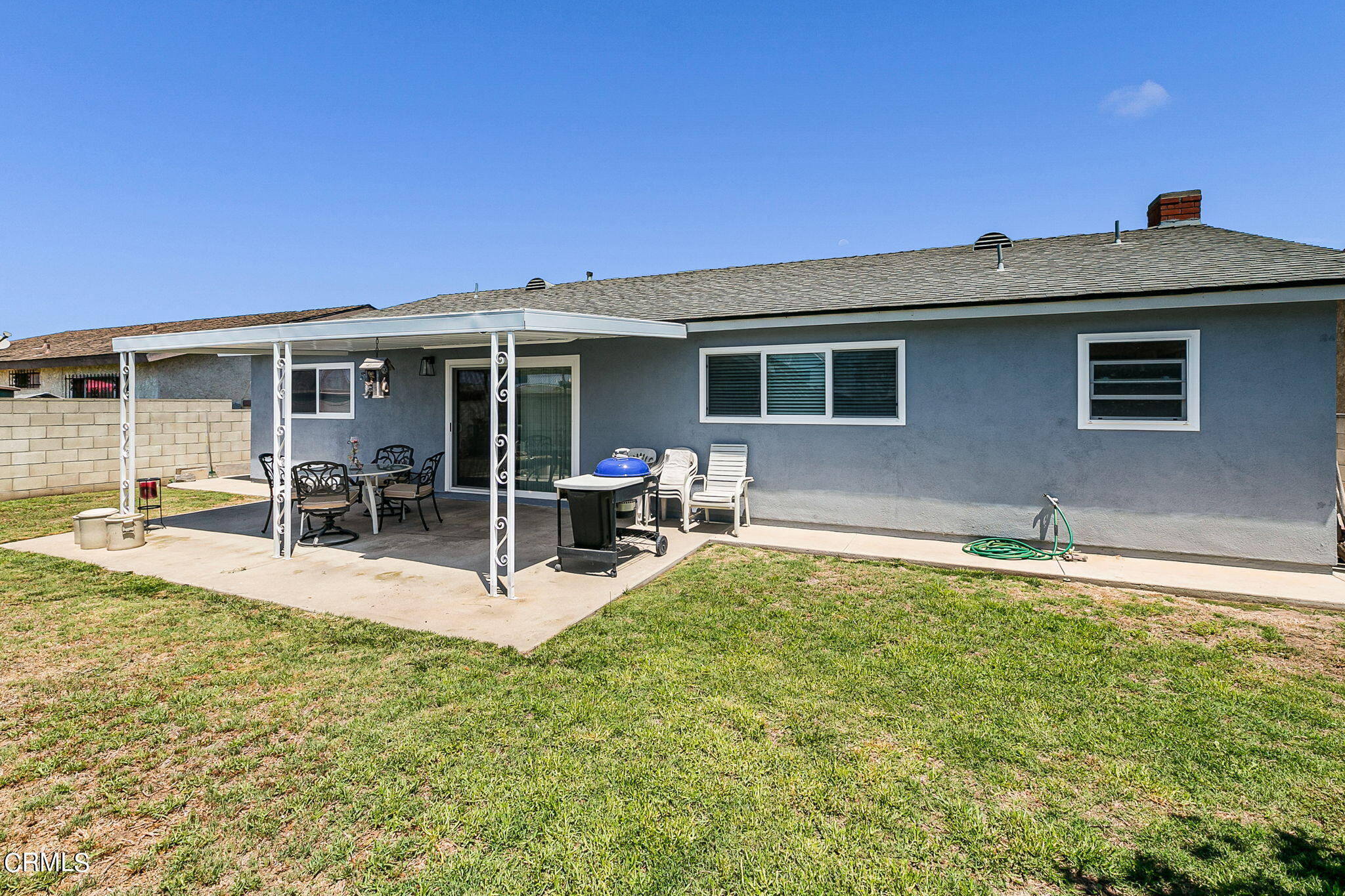 1201 Astoria Place Oxnard, CA 93030 - Photo 25 of 25 Back Yard with block wall fence