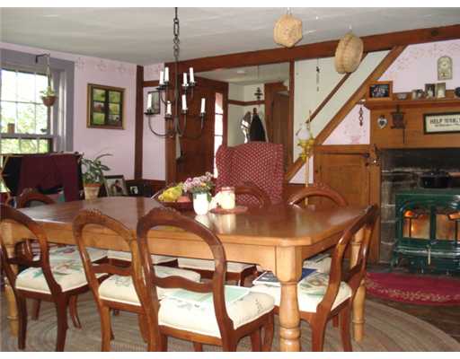 19 Walker Road Foster, RI 02825 - Photo 8 of 20 Dining Room. Bright & Spacious Dining Room with huge fireplace, wide plank flooring...a must see!