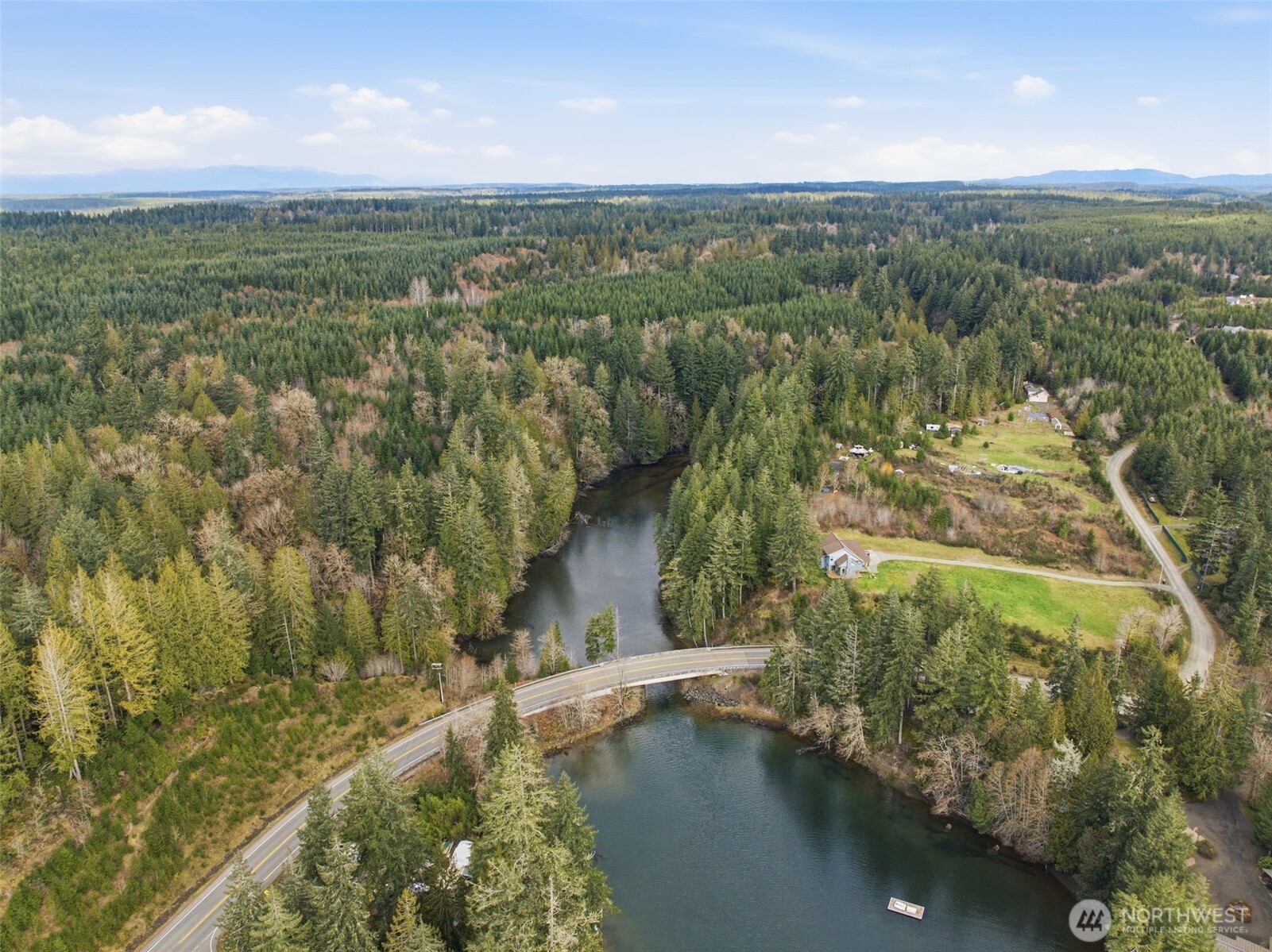 0 East McLane Cv Drive Grapeview, WA 98546 - Photo 15 of 20 a view of lake with mountain