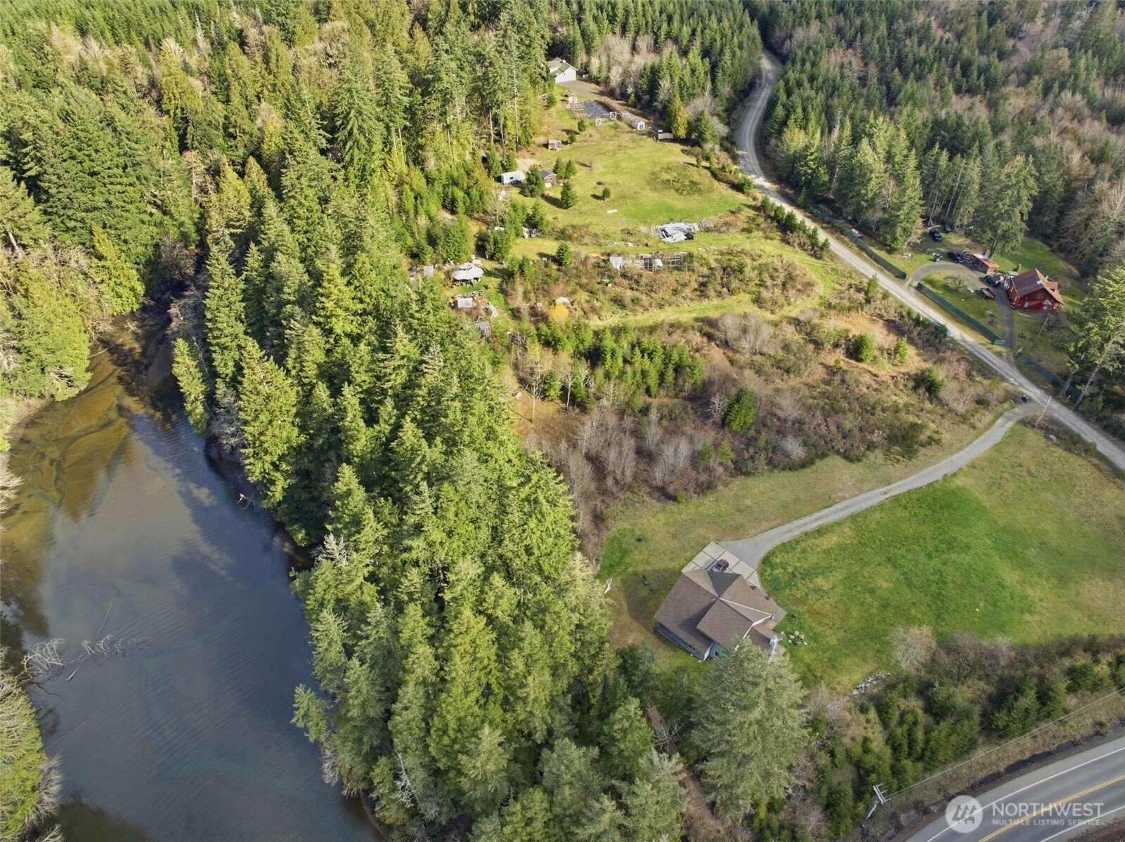 0 East McLane Cv Drive Grapeview, WA 98546 - Photo 5 of 20 a view of a yard