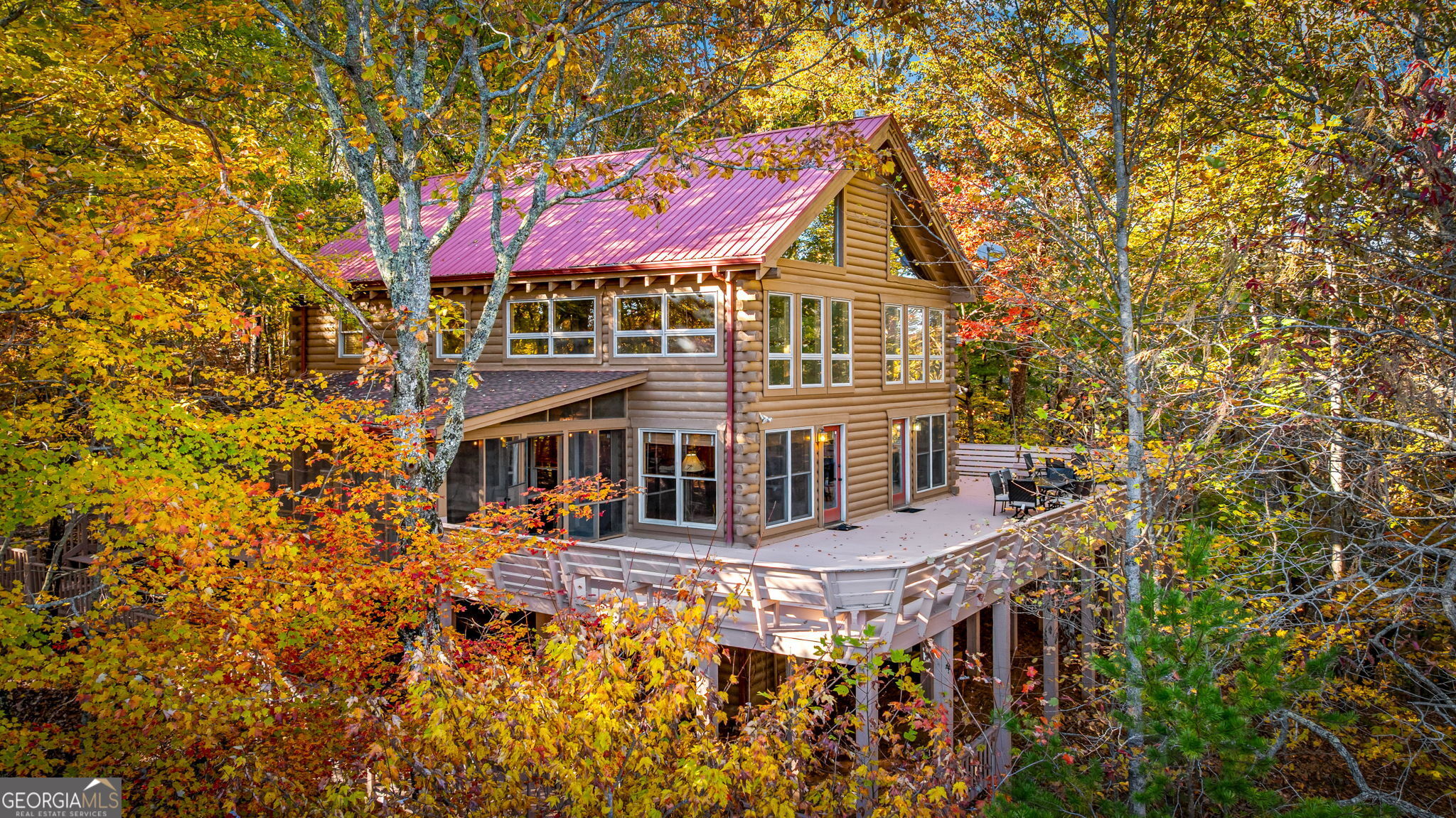 1427 Cherry Lake Drive Blue Ridge, GA 30513 - Photo 1 of 89 a front view of house with yard