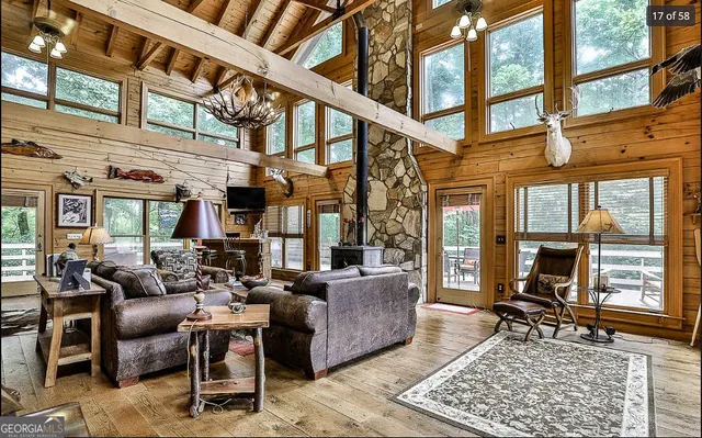 a bathroom with a toilet and shower