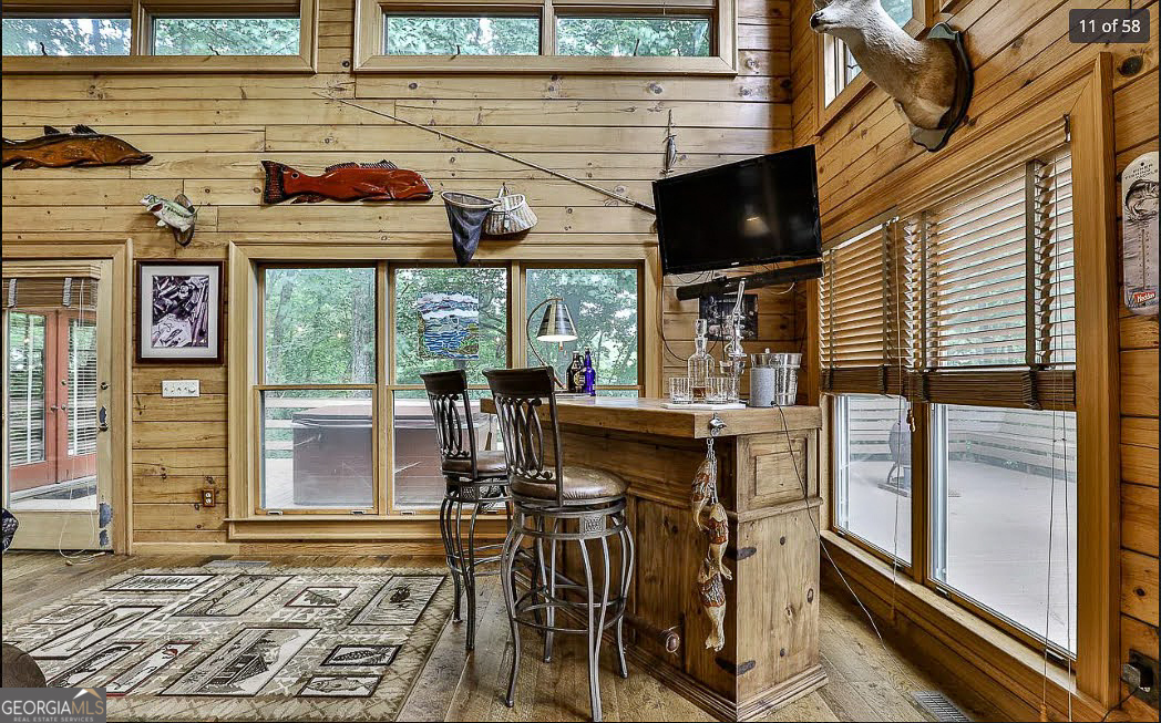 1427 Cherry Lake Drive Blue Ridge, GA 30513 - Photo 20 of 89 a view of a chairs and table in the balcony