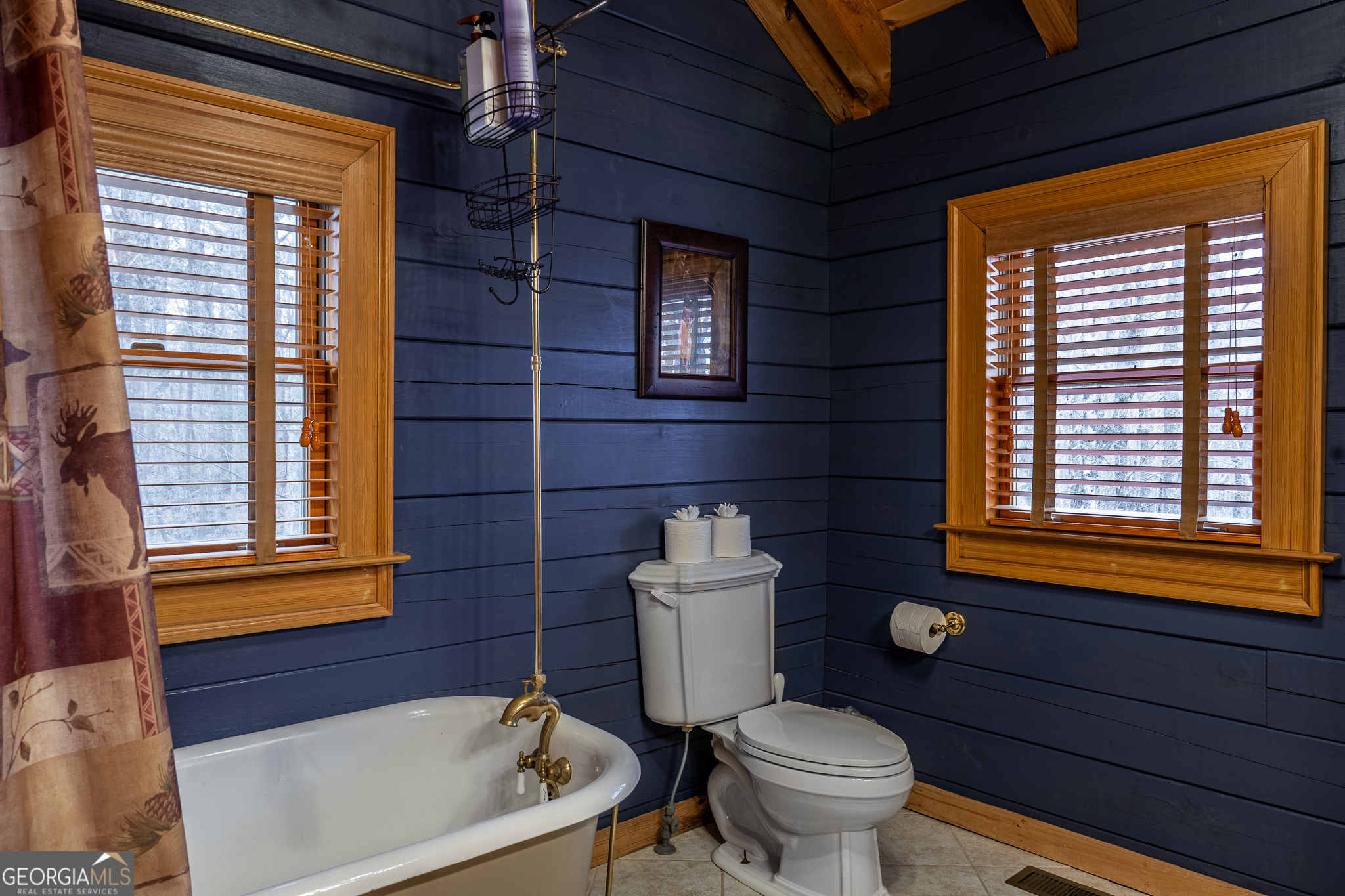 1427 Cherry Lake Drive Blue Ridge, GA 30513 - Photo 35 of 89 a bathroom with a sink a toilet and tub