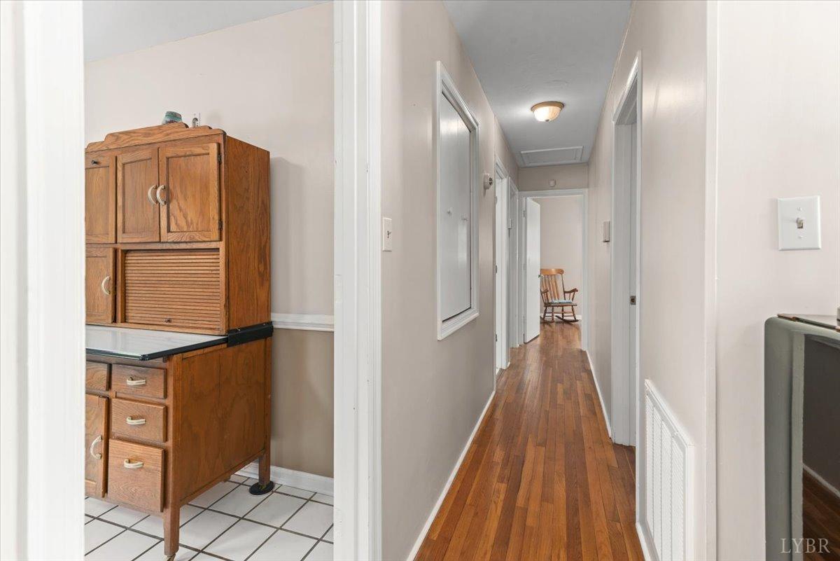1752 Purdum Mill Road Appomattox, VA 24522 - Photo 15 of 38 a view of a hallway with wooden floor