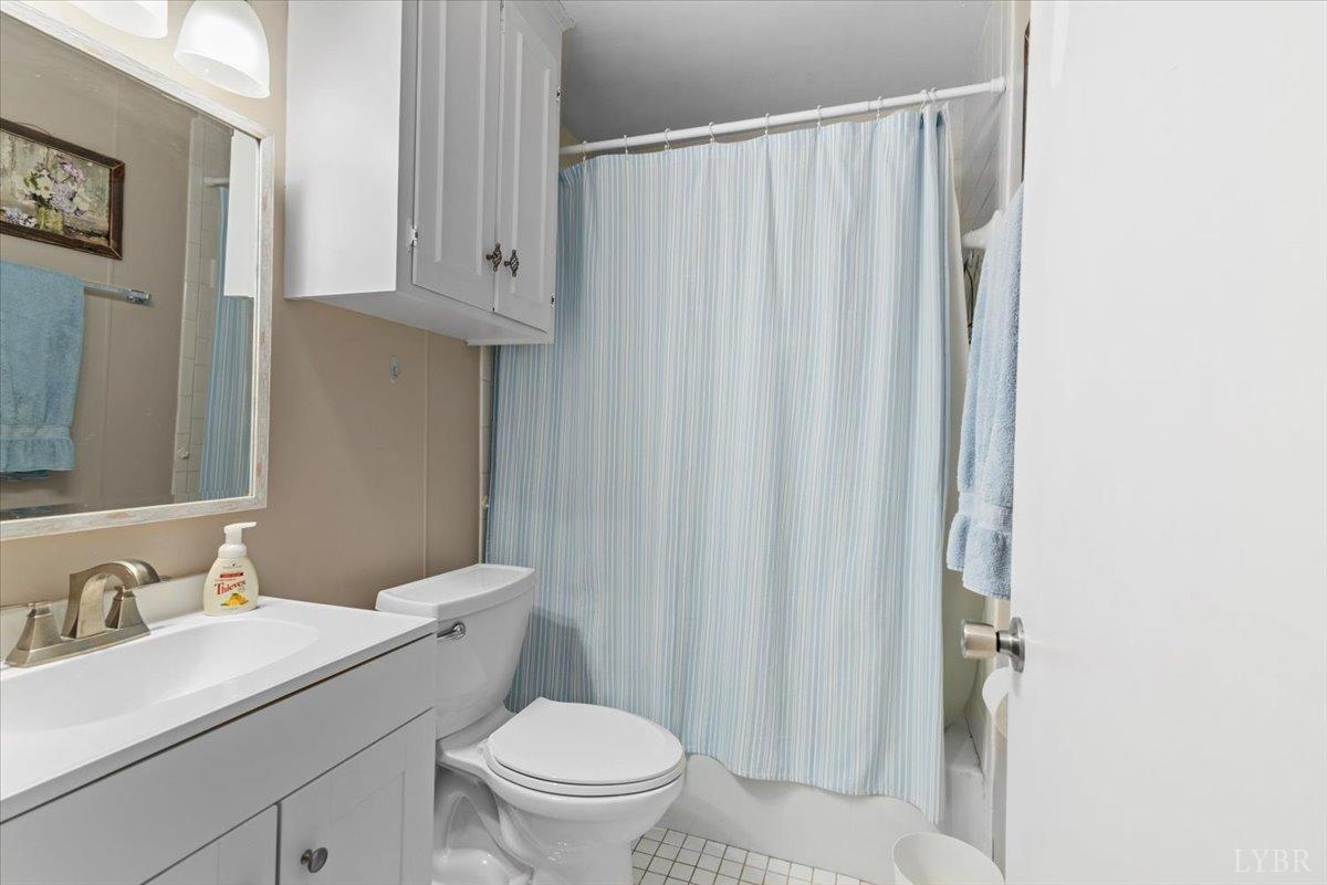 1752 Purdum Mill Road Appomattox, VA 24522 - Photo 18 of 38 a bathroom with a sink toilet and shower