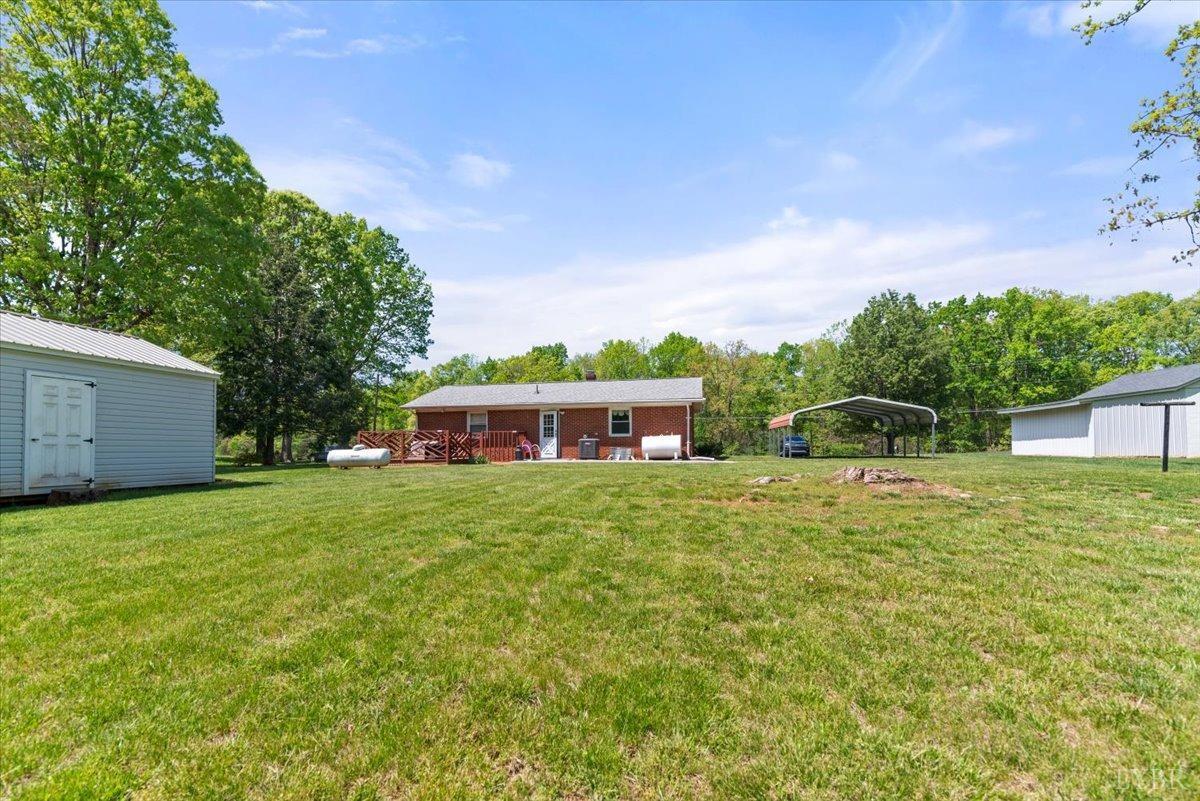 1752 Purdum Mill Road Appomattox, VA 24522 - Photo 31 of 38 a house with a big yard