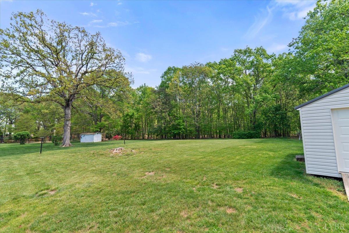 1752 Purdum Mill Road Appomattox, VA 24522 - Photo 33 of 38 a view of a grassy field with trees in the background