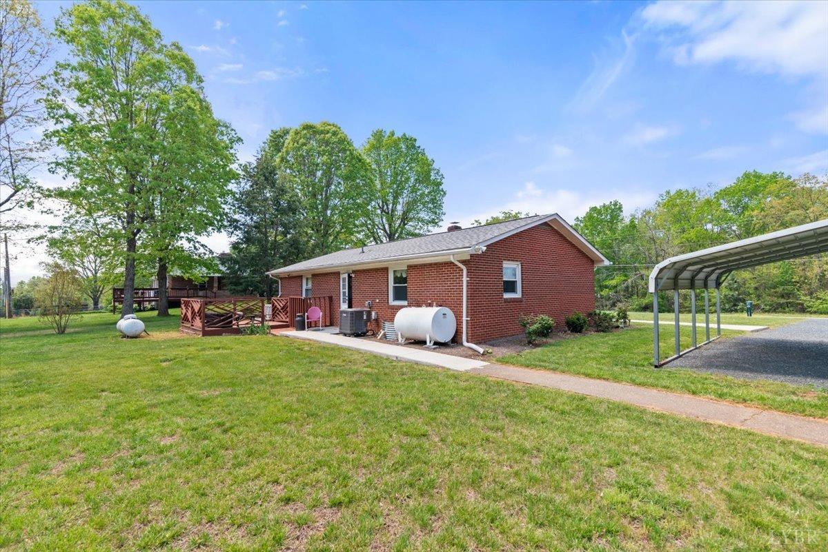 1752 Purdum Mill Road Appomattox, VA 24522 - Photo 35 of 38 a view of a house with a yard