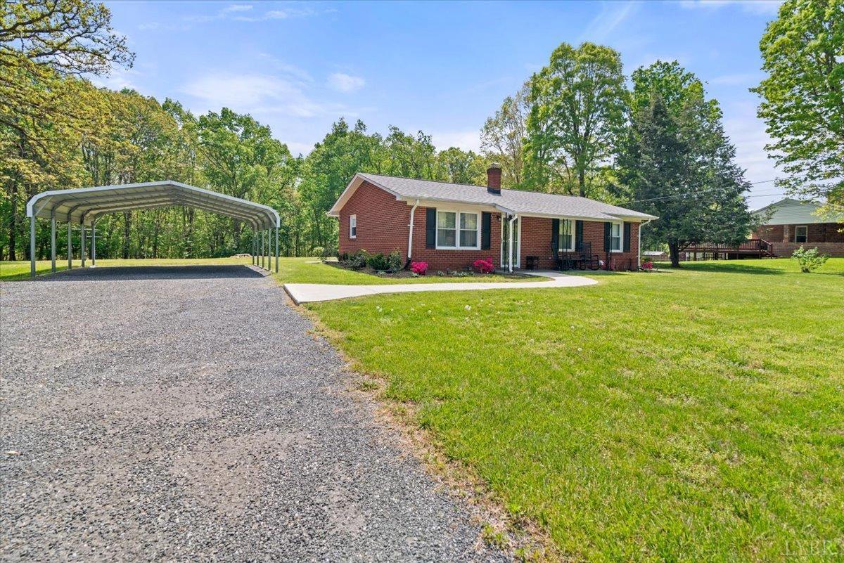 1752 Purdum Mill Road Appomattox, VA 24522 - Photo 36 of 38 a front view of a house with garden