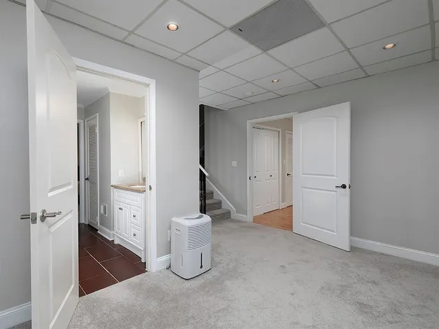 a view of a storage & utility room