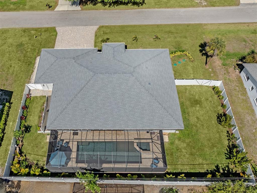 851 Linden Road Venice, FL 34293 - Photo 30 of 48 an aerial view of a house with a garden