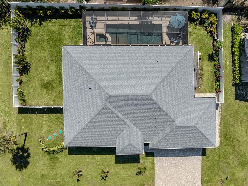 851 Linden Road Venice, FL 34293 - Photo 31 of 48 an aerial view of a house with a yard