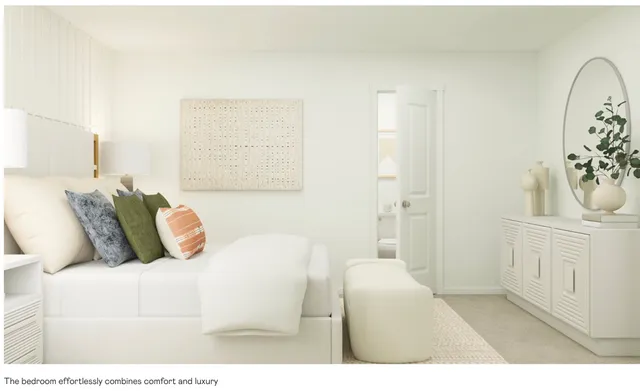 a bathroom with a sink a mirror and vanity