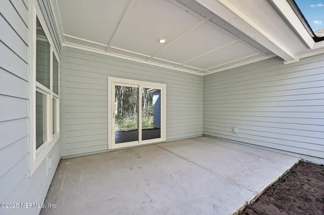 a house view with a backyard space