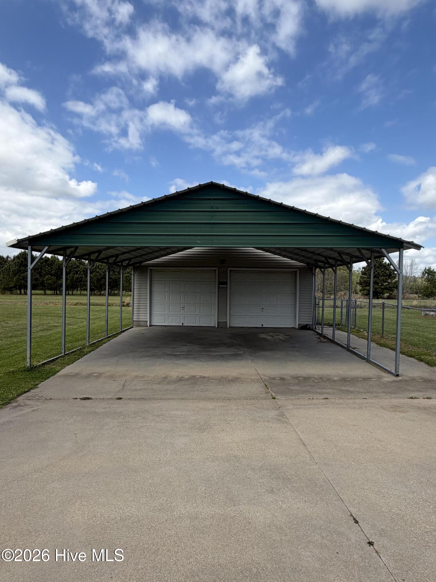 193 Mill Road Hertford, NC 27944 - Photo 29 of 34 Carport & 2 bay garage