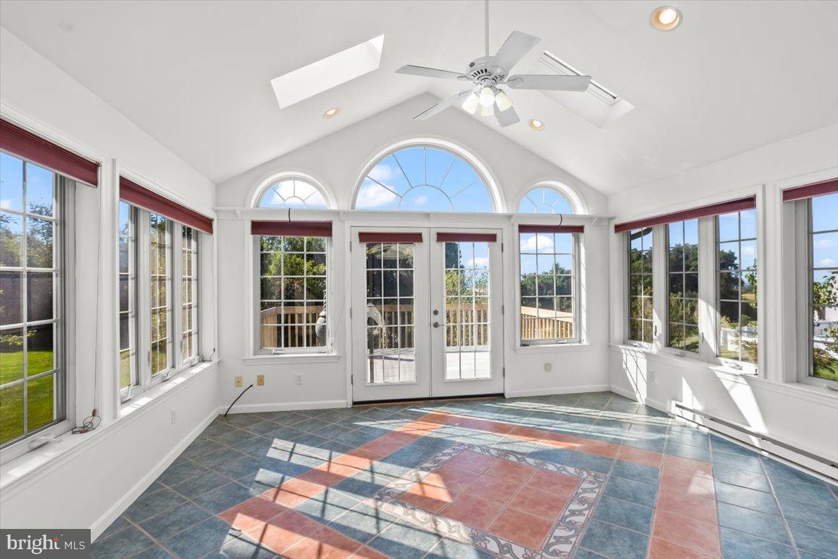 343 West Sun Hill Road Manheim, PA 17545 - Photo 13 of 42 Bright and airy sunroom. Note gas line in corner.