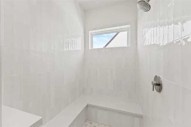 a close up of a white marble wall