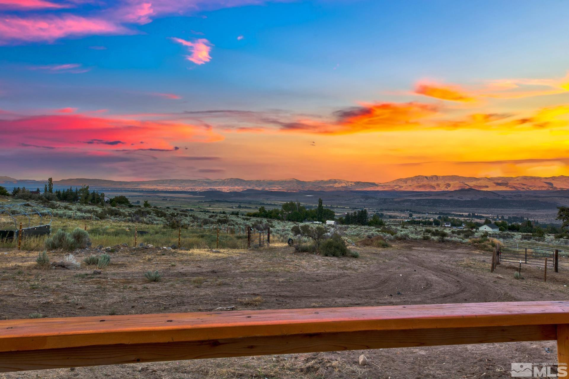 1980 Emigrant Trail Woodfords, CA 96120 - Photo 11 of 40 a view of a yard with a lake view
