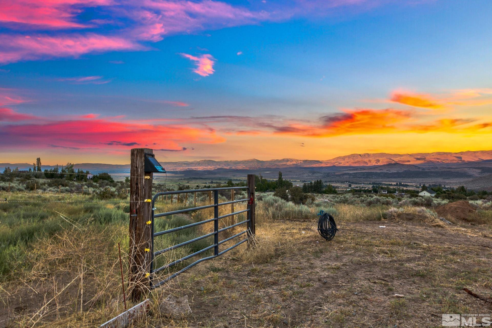 1980 Emigrant Trail Woodfords, CA 96120 - Photo 15 of 40 a view of a yard with a lake view