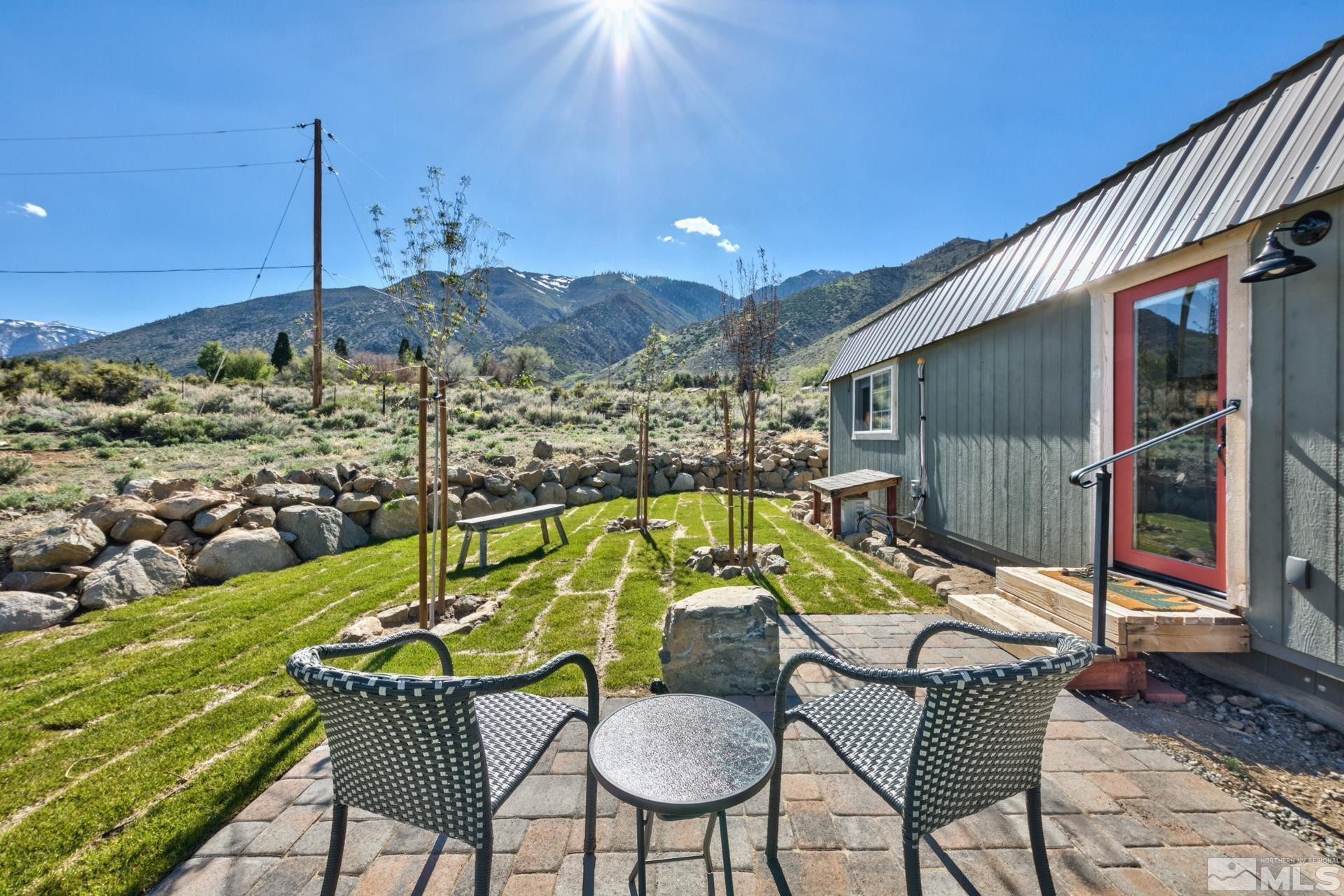 1980 Emigrant Trail Woodfords, CA 96120 - Photo 35 of 40 a view of swimming pool with a lounge chairs