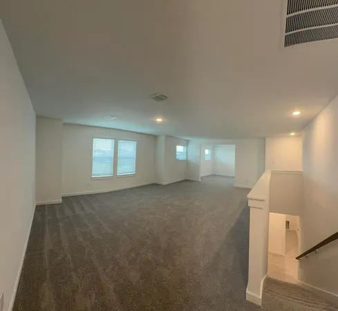 a view of empty room