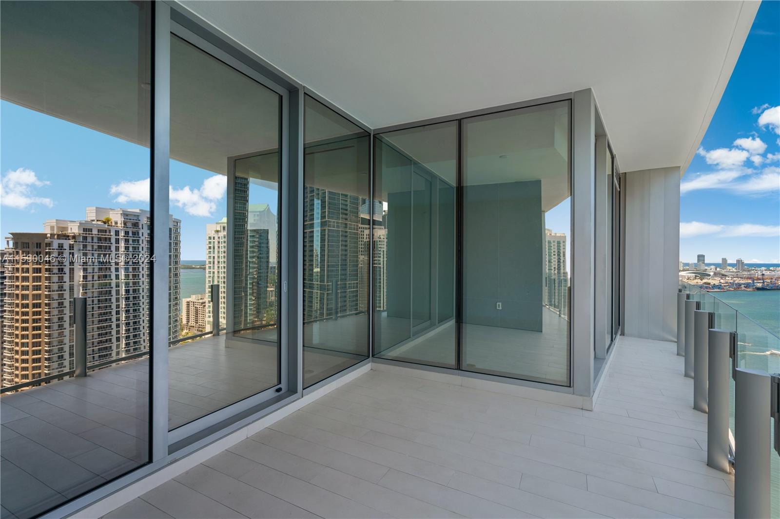 300 Biscayne Blvd Way, Unit 3105 Miami, FL 33131 - Photo 32 of 53 Deep balcony
