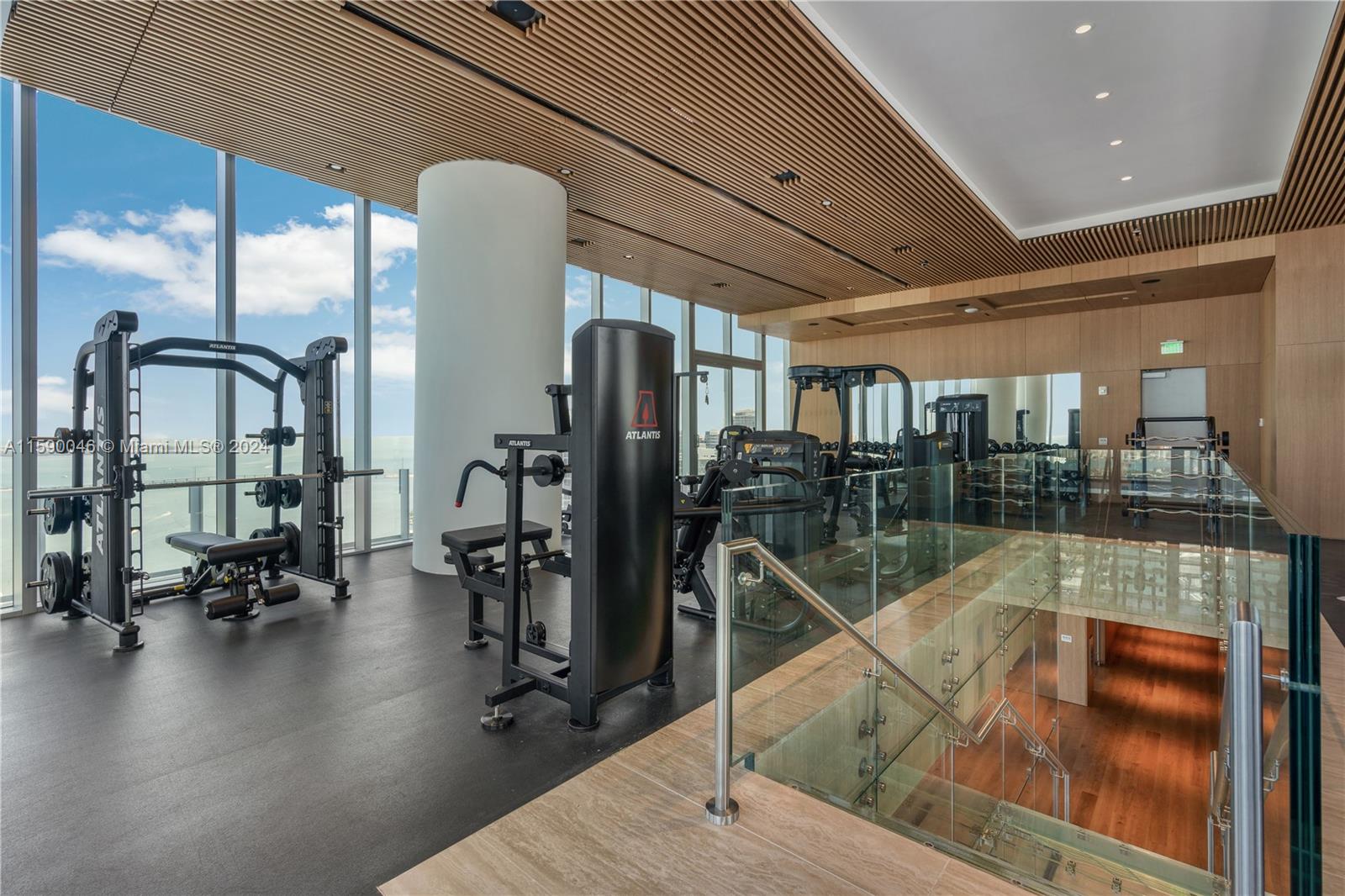 300 Biscayne Blvd Way, Unit 3105 Miami, FL 33131 - Photo 48 of 53 2 story gym