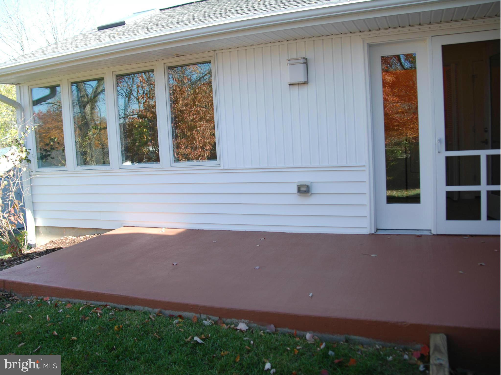 8112 Bullock Lane Springfield, VA 22151 - Photo 13 of 30 Concrete Patio off Mudroom