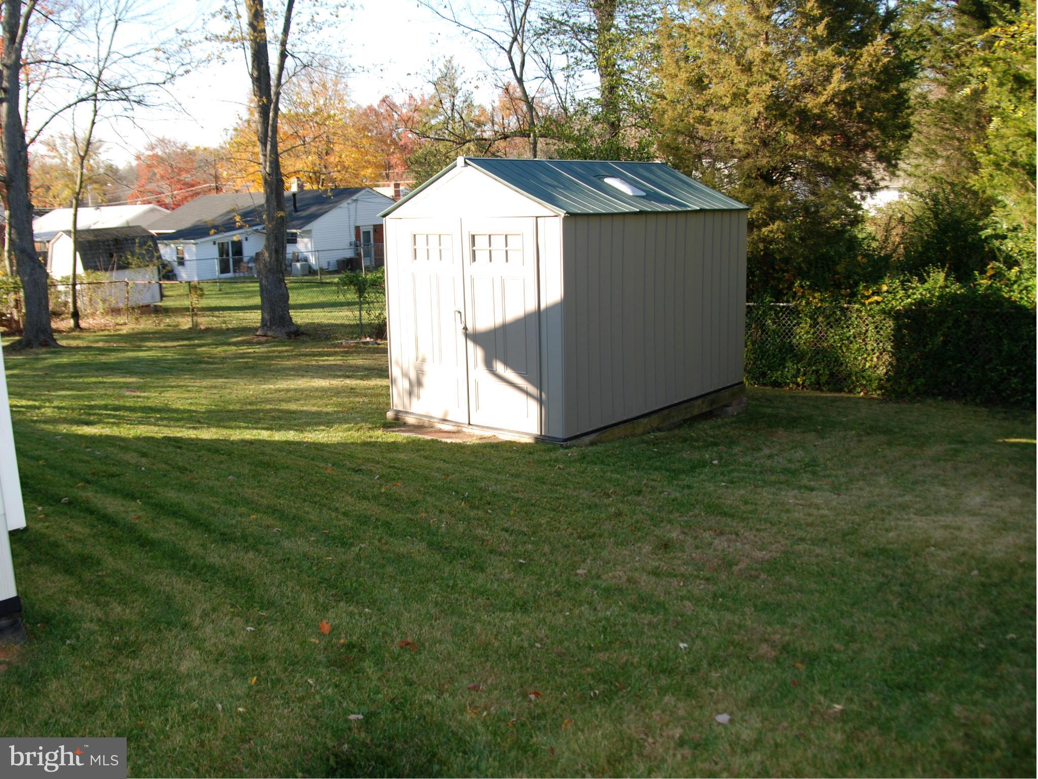 8112 Bullock Lane Springfield, VA 22151 - Photo 29 of 30 Shed with Skylight
