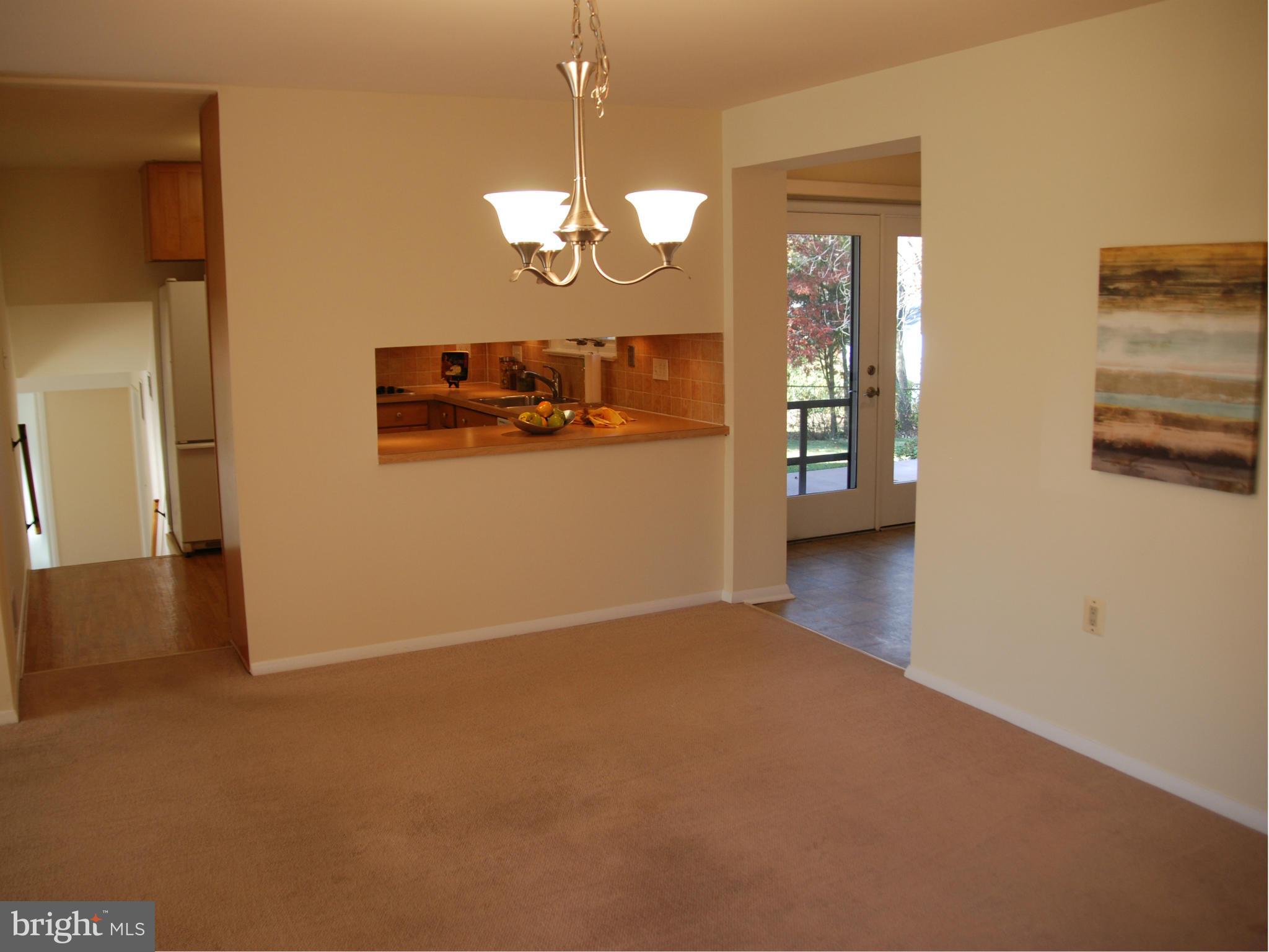 8112 Bullock Lane Springfield, VA 22151 - Photo 10 of 30 Kitchen on left, Pass through and Mud Room