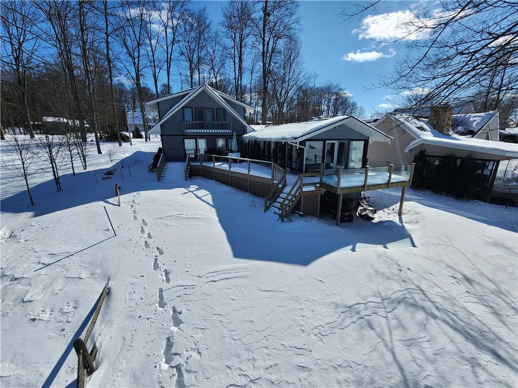 224 Latonka Drive Mercer, PA 16137 - Photo 1 of 42 a view of house with yard and sitting area