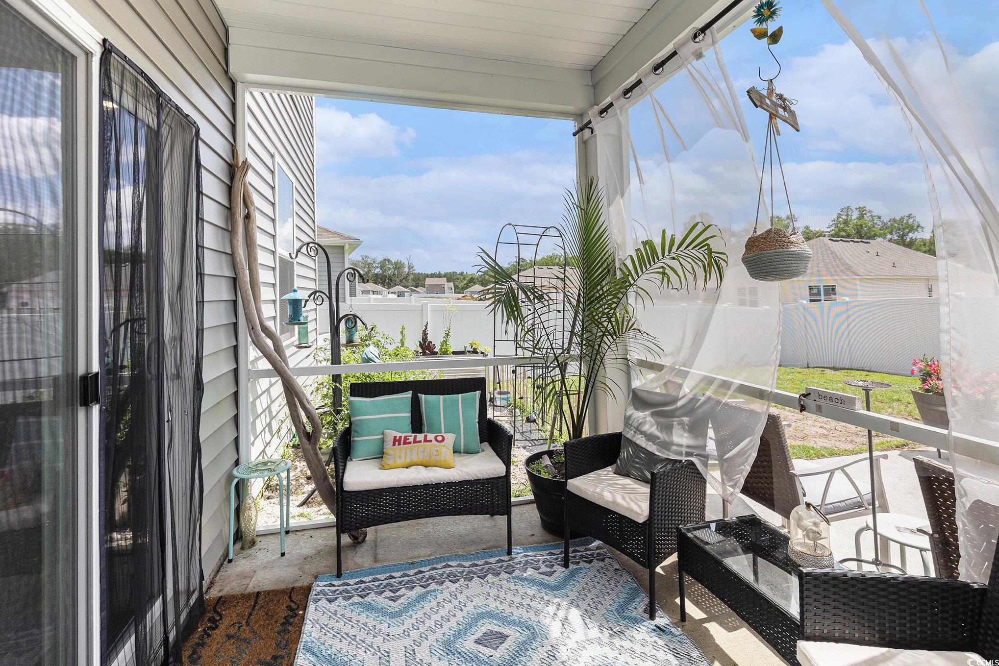 651 Choctaw Drive Conway, SC 29526 - Photo 24 of 37 View of sunroom / solarium