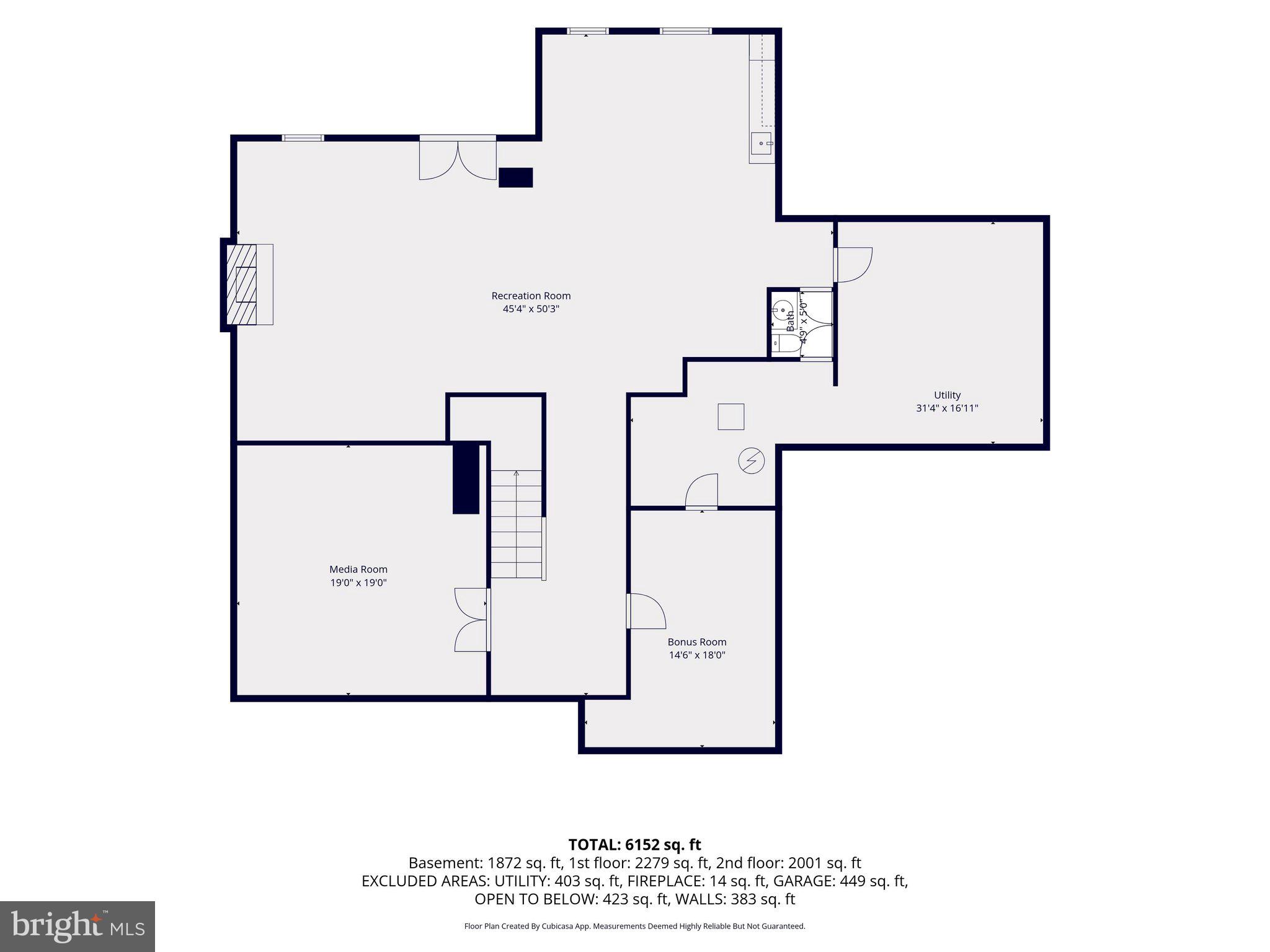 2148 Chestnut Lane Frederick, MD 21702 - Photo 77 of 77 Lower Level Floor Plan