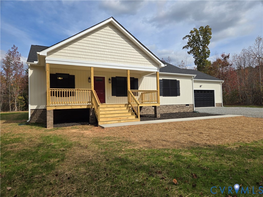 1775 Bumpass Road Bumpass, VA 23024 - Photo 3 of 42 a view of a house with a yard