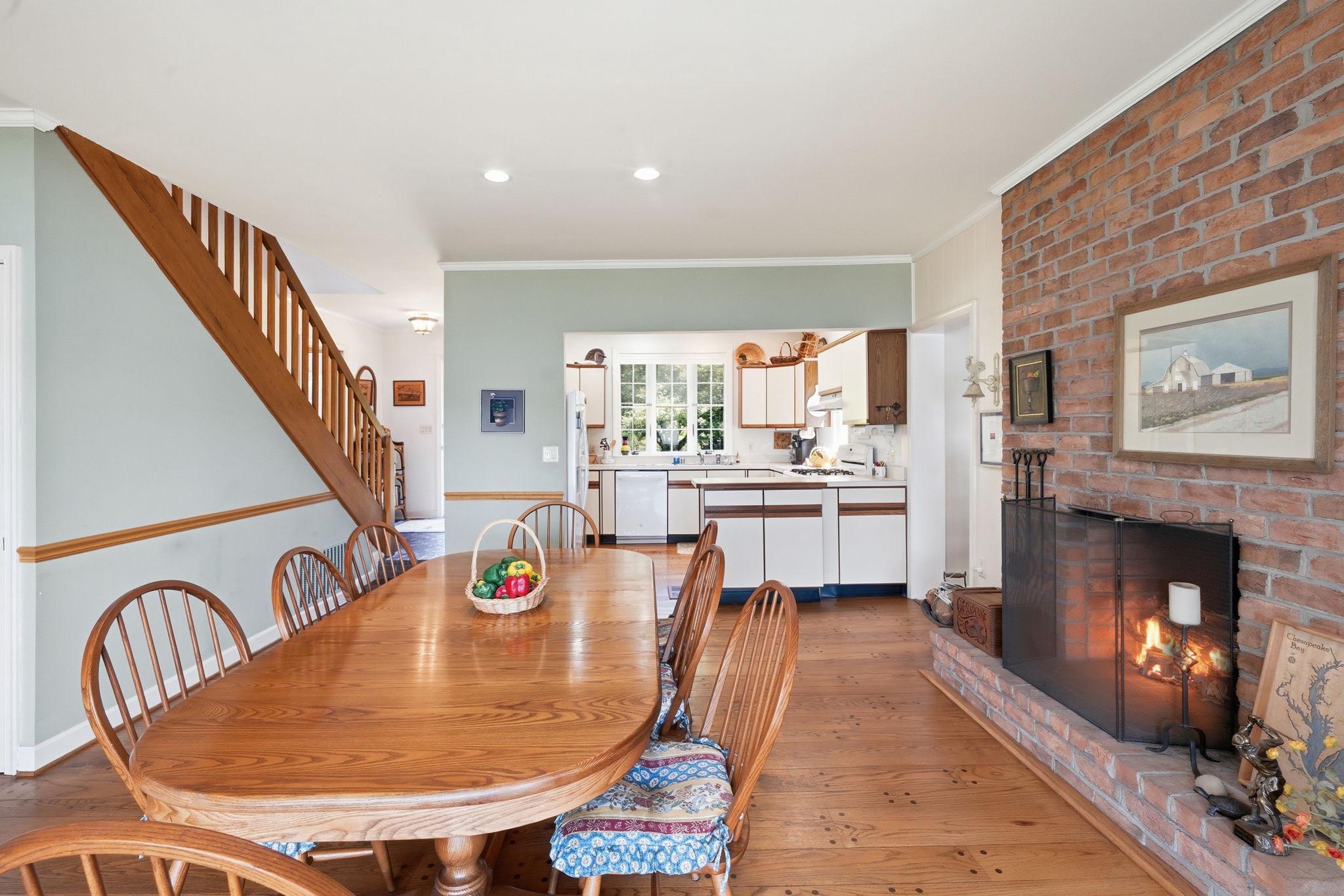 202 Royston Shores Road Chestertown, MD 21620 - Photo 10 of 72 Charming dining space with cozy warmth.