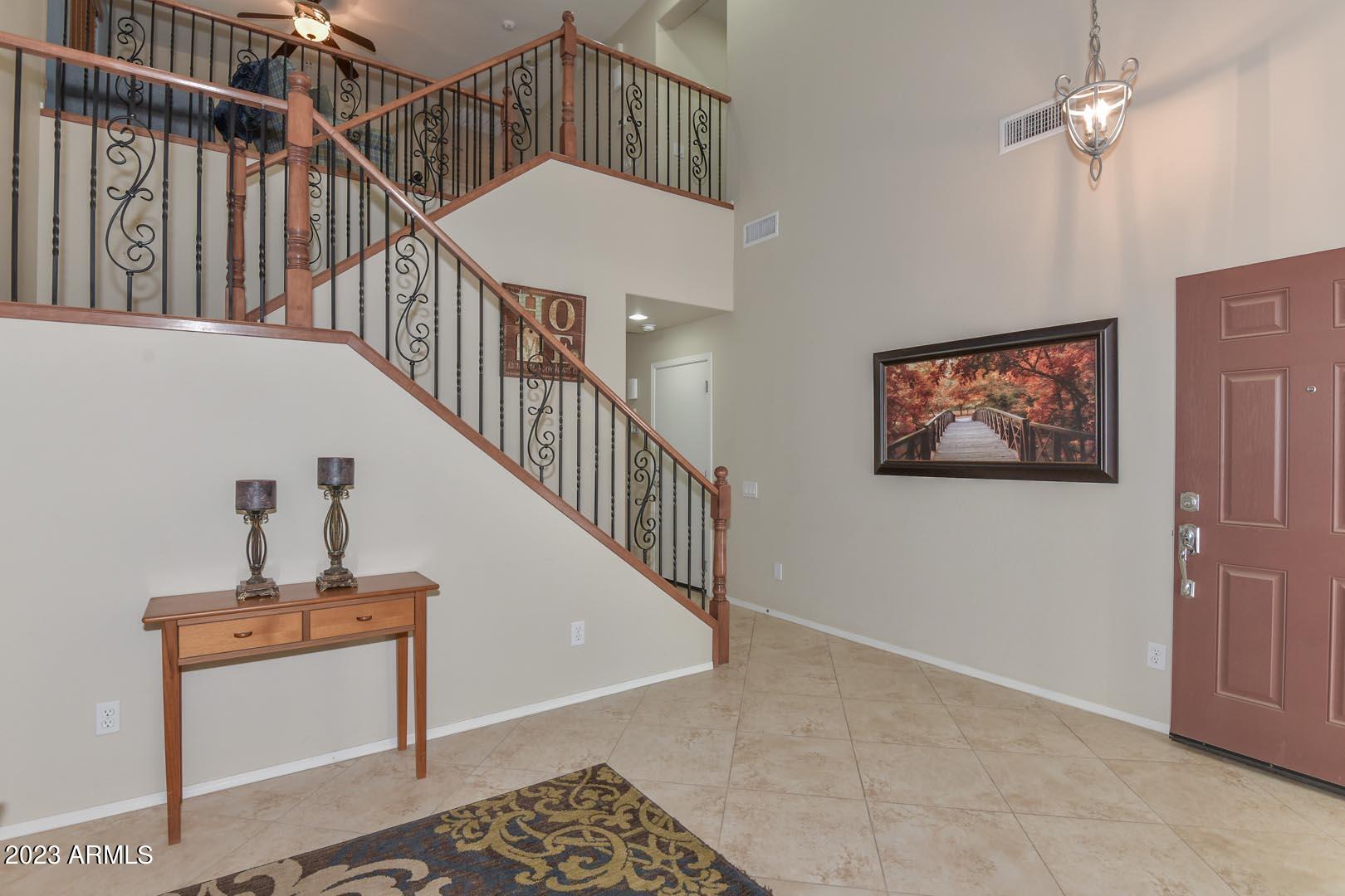 5428 West Yearling Road Phoenix, AZ 85083 - Photo 6 of 39 Living Room-Staircase