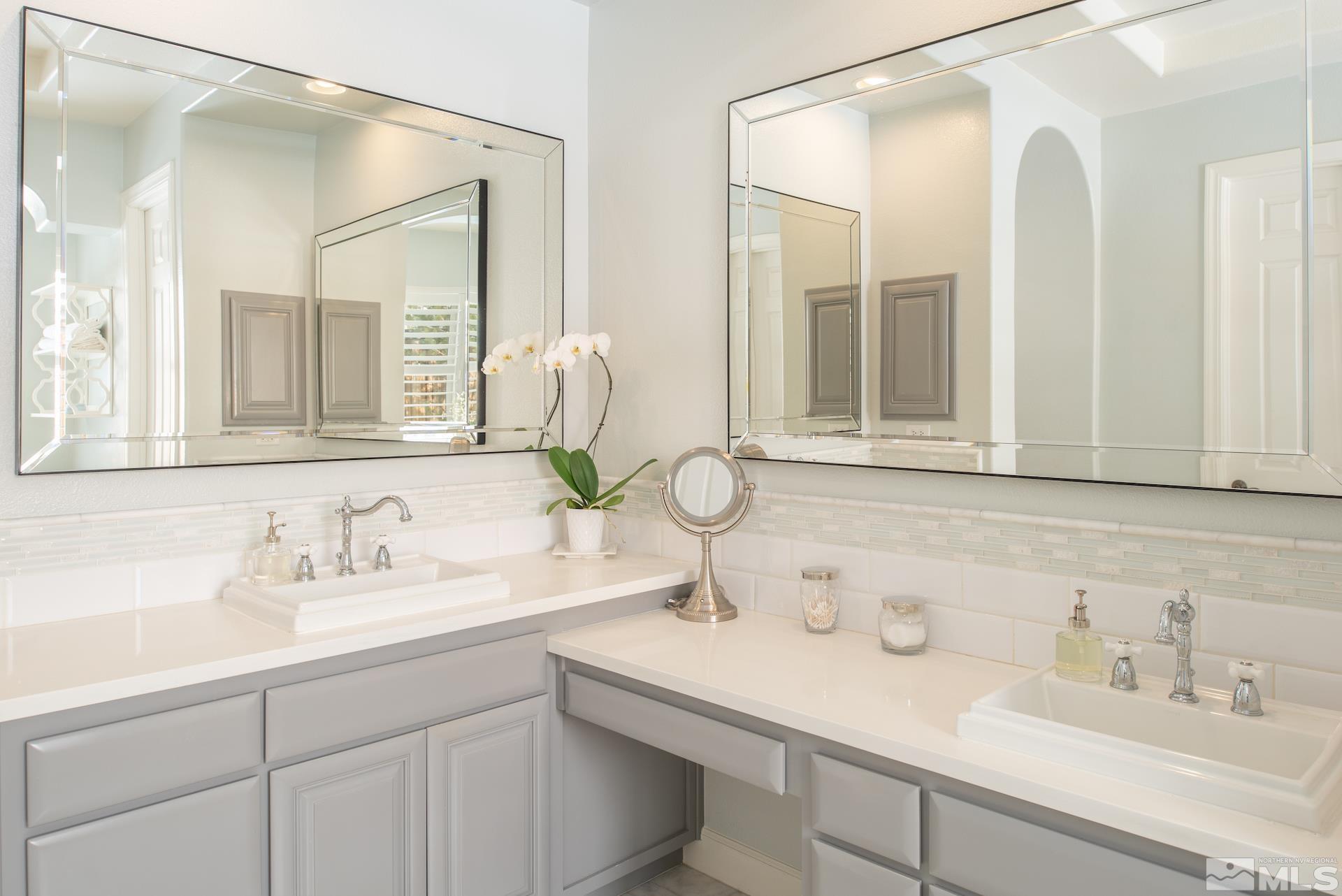 1772 Fairway Hills Trail Reno, NV 89523 - Photo 17 of 33 a bathroom with a sink and a mirror