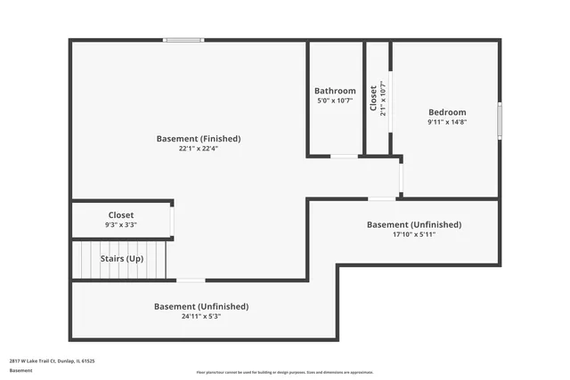 $575,000 | 2817 West Lake Trail Court, Dunlap, IL 61525
