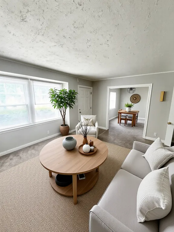 21142 Locust Street Matteson, IL 60443 - Photo 2 of 16 a living room with furniture and a potted plant