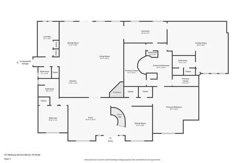 $949,500 | 217 Williams Road, Fort Worth, TX 76120