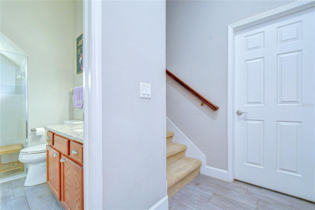 14112 Creek Run Drive Riverview, FL 33579 - Photo 28 of 40 a view of a hallway with wooden floor and entryway