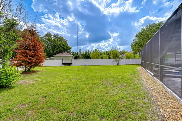a view of an outdoor space and yard
