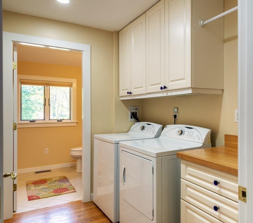 100 Ortins Road Hamilton, MA 01982 - Photo 18 of 41 a utility room with dryer and washer