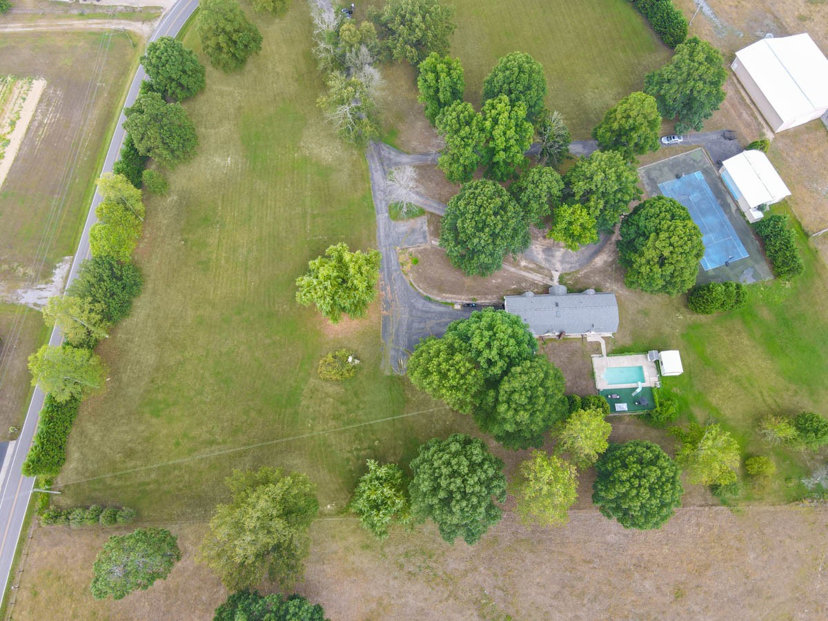 1157 Morgan Road Lafayette, TN 37083 - Photo 44 of 45 an aerial view of a residential houses with outdoor space