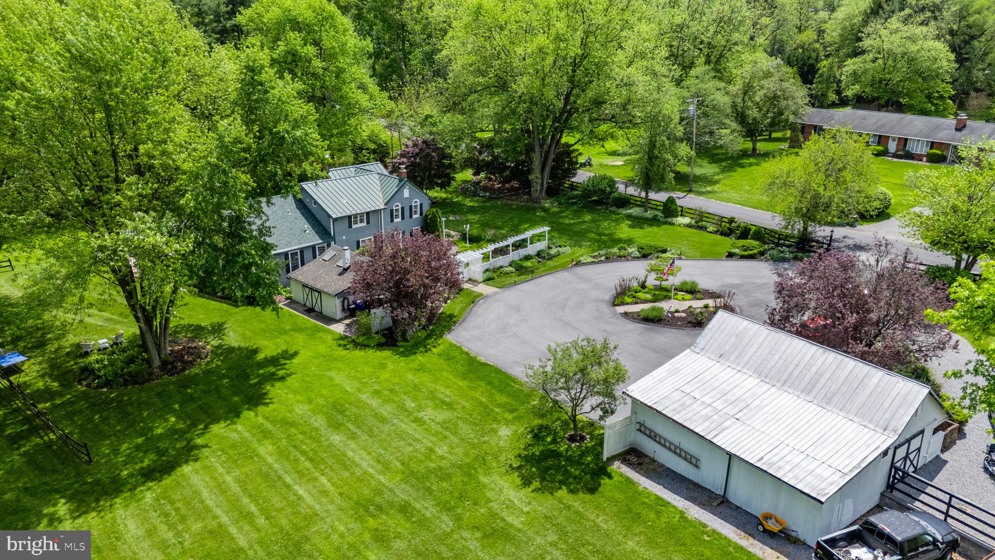 832 Muller Road Westminster, MD 21157 - Photo 33 of 39 an aerial view of a house with garden space and street view