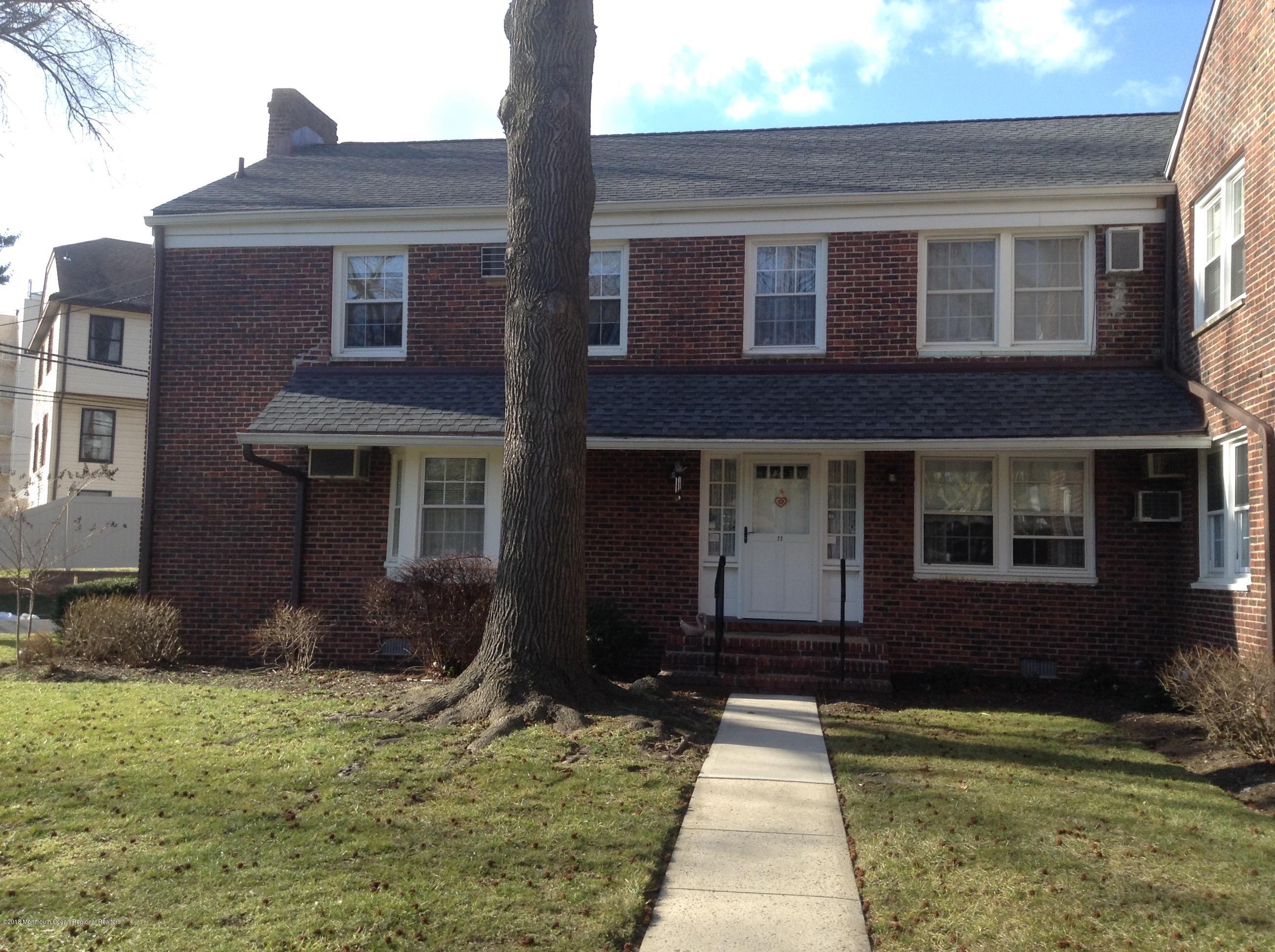 22 Pinckney Road, Unit C Red Bank, NJ 07701 - Photo 2 of 13 a front view of a house