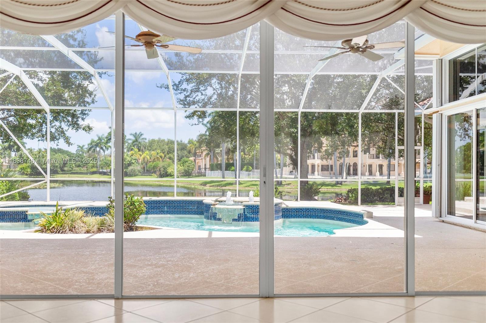 3833 Pine Lake Drive Weston, FL 33332 - Photo 37 of 46 a view of a indoor swimming pool