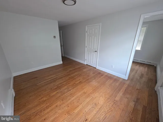 a view of hallway with stairs
