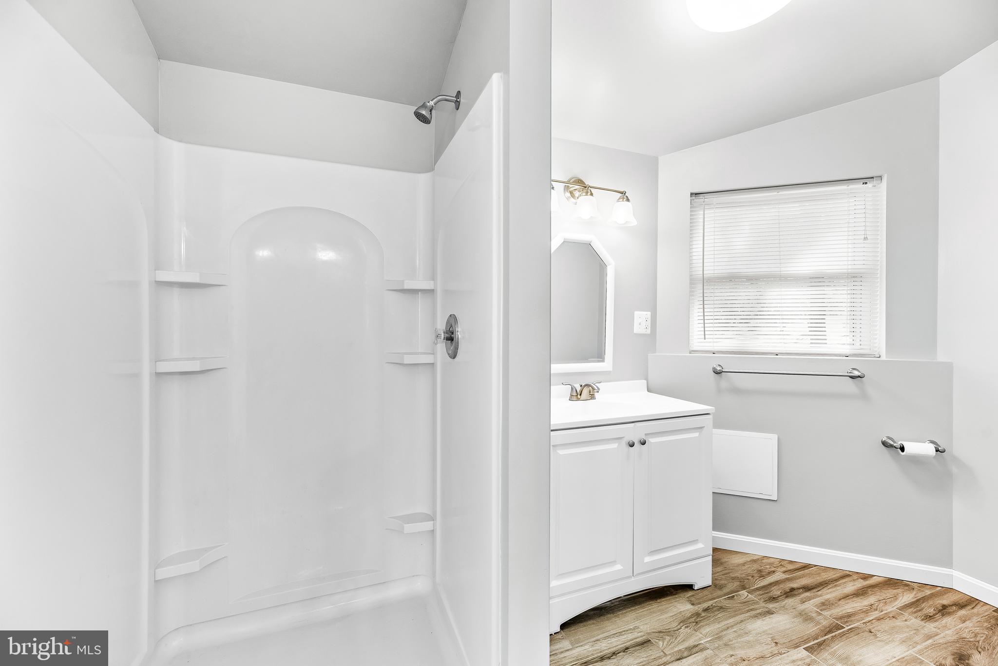 1730 Holland Cliffs Road Huntingtown, MD 20639 - Photo 29 of 46 Beautiful floors and vanity!
